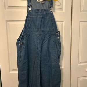 Denim Overall Dress